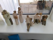 6 X WILLOW TREE  FIGURES JOB