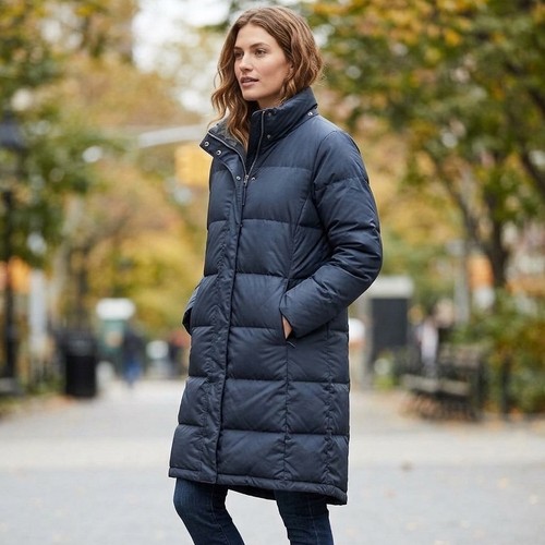 Bean black puffer full - black,
