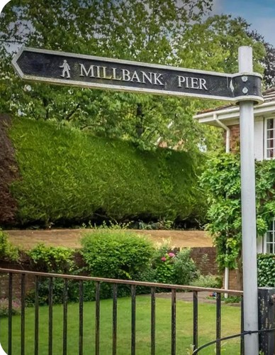 Original millbank pier - original, river