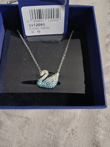 Swarovski iconic swan pendant - iconic,
