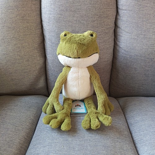Jellycat finnegan frog - frog,