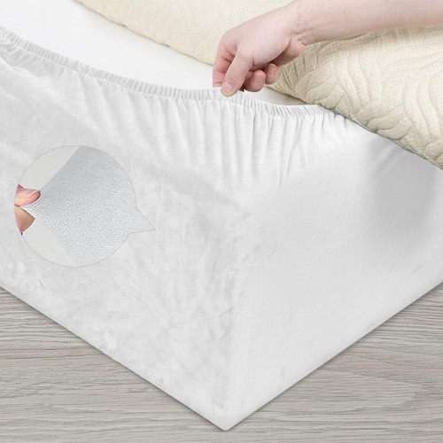 Velvet bed base wrap twin - velvet,