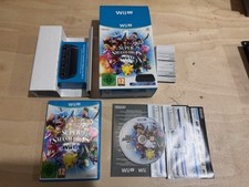 Super Smash Bros Wii U Bundle with GameCube Controller Adaptor Complete n mint