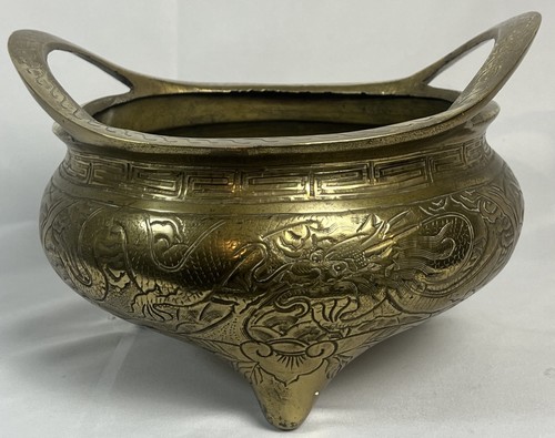 Large chinese bronze brass - large,