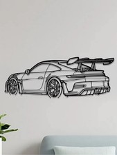 Black Porsche 911 GT3 RS Wall