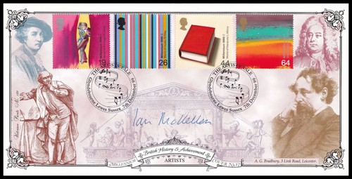 Actor sir ian mckellen signed - sir,