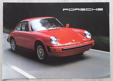 Porsche 911 Brochure 1977 - 2.7  3.0  S  Targa  Carrera  Turbo
