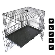 Black Pet Puppy Cage Dog