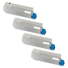 PRINTER TONER CARTRIDGE 4 SET FOR OKI ES2232/ES262A4/ES546MFP (CHOOSE COLOURS)