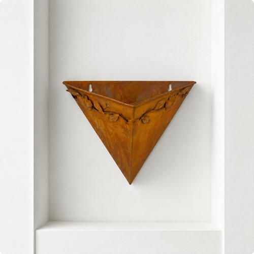 Triangular wall planter - triangular,