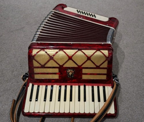 Parrot piano accordion key - parrot,