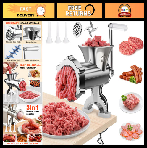 Manual meat grinder - manual,