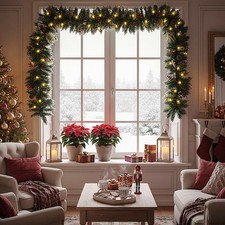 6/9ft Christmas Garland Real