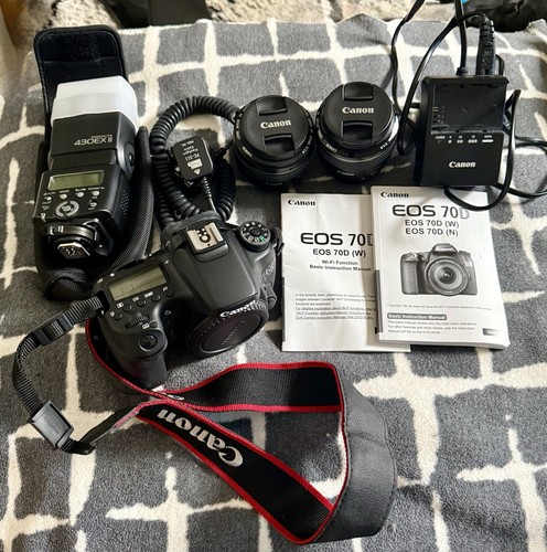 Canon eos 70d bundle lens - 70d,