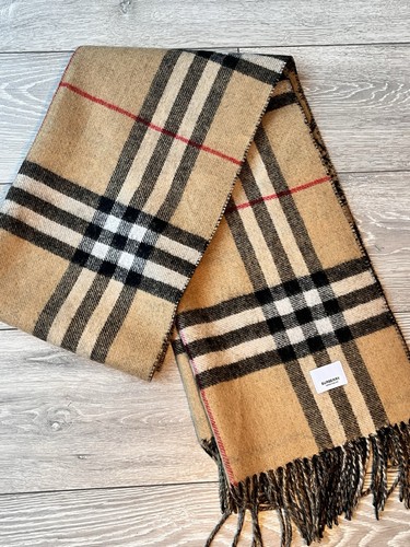 Vintage burberry check scarf - vintage,
