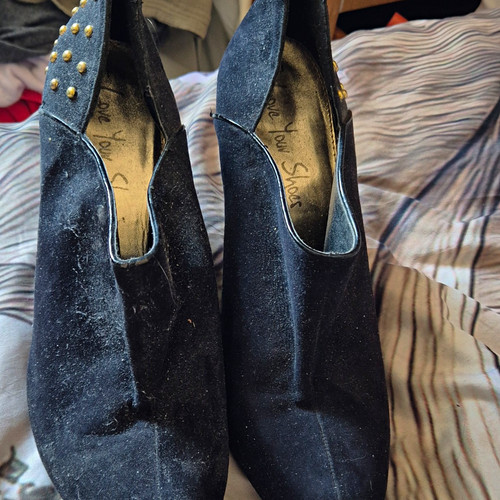 George black suede studded - george,
