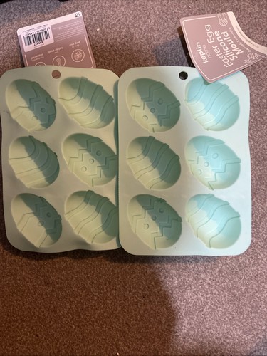 Silicone easter egg shape mold - silicone,