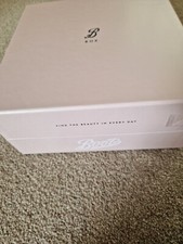 Boots Gift Keepsake Empty Gift Storage Box Beauty/  Baby  Girl Pink 9" x 9" x 4"