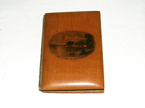 Vintage wooden mauchline ware - wooden,