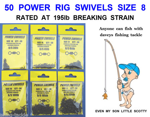 Power rig swivels - power, 8