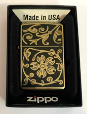 🔥 SOLID BRASS ZIPPO LIGHTER