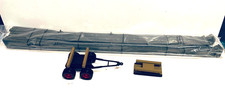 VNM 1:50 CORGI HEAVY HAULAGE GIRDER LOAD*41cm LONG + 500g) AND TWIN AXLE DOLLY