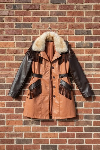 Vintage penny lane faux - vintage,