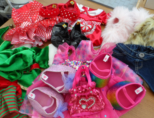 Build bear clothes dress up - a,