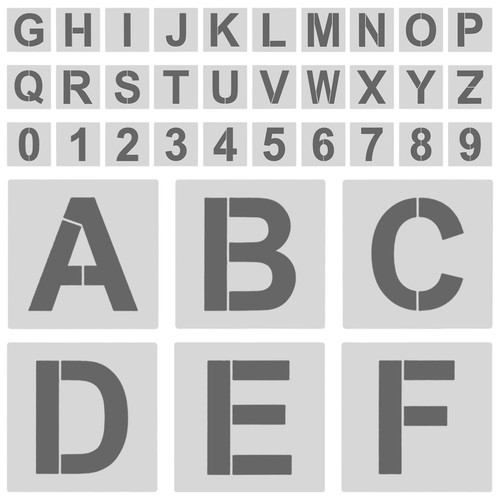 Project letters plastic - project,