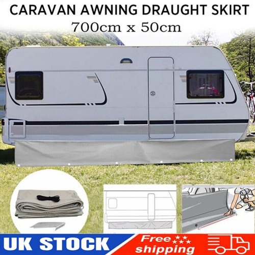 Caravan awning draught - caravan,