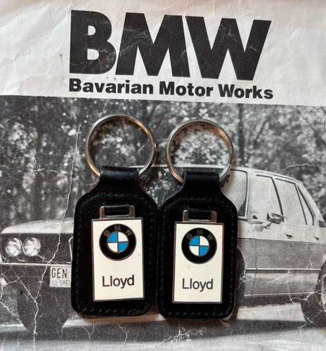 Two genuine bmw keyrings - two,