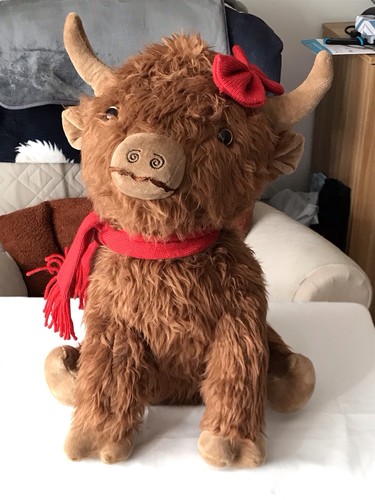 Highland cow plush toy - plush,