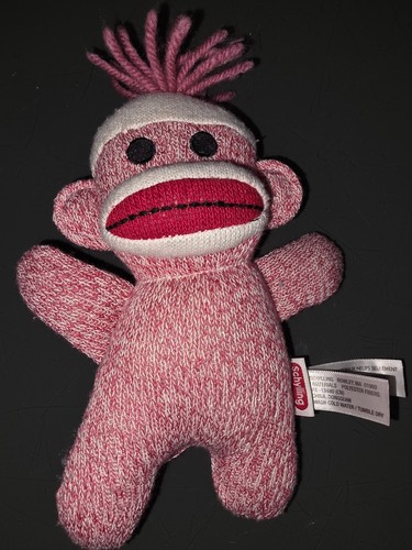 Schylling pink sock monkey - schylling,