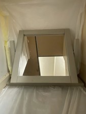 Modern Small Wall Mirror Gray