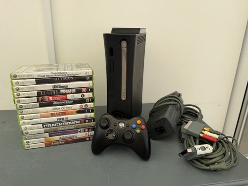 Xbox 360 black controller - 360, &