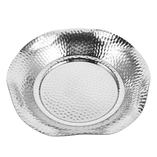 Chips serving plate stainless - chips,