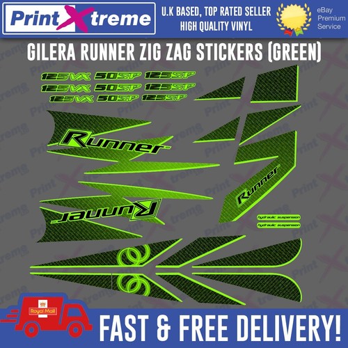 Gilera runner zig - zig, stickers