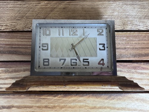 Art deco rectangular mantel - , 8