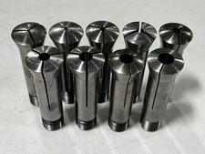 4NS 64th Collet Lot Hardinge Gorton Rivett Lathe Mill Indexer 5/64 7/64 11/64