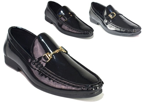 Boys black patent - patent, kids