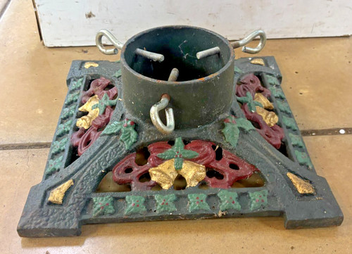 Vintage cast iron - cast, painted