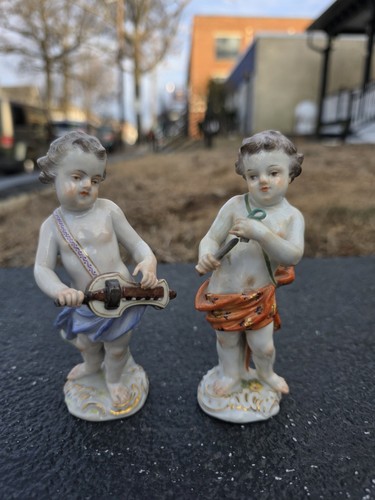 Wonderful antique pair - pair, of
