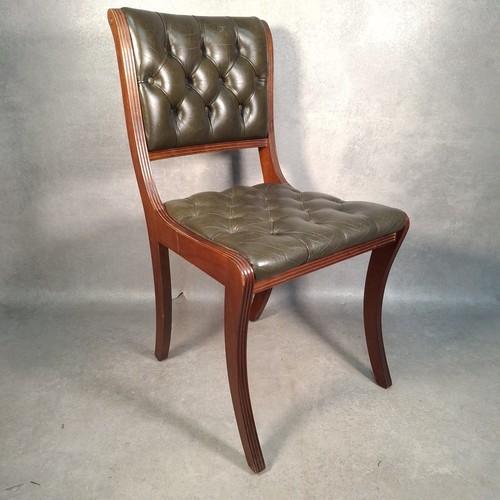 Leather desk chair - leather,