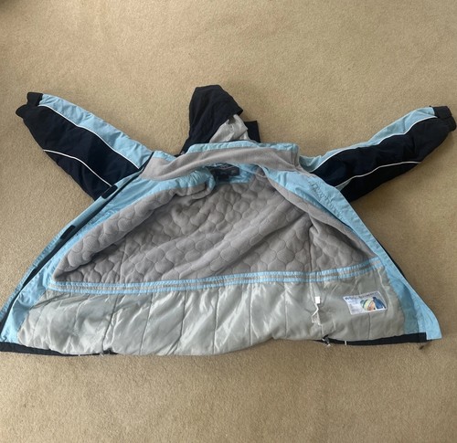 Ladies navy and turquoise