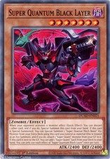 DUAD-EN025 Super Quantum Black Layer : Common 1st Edition Mint YuGiOh Card