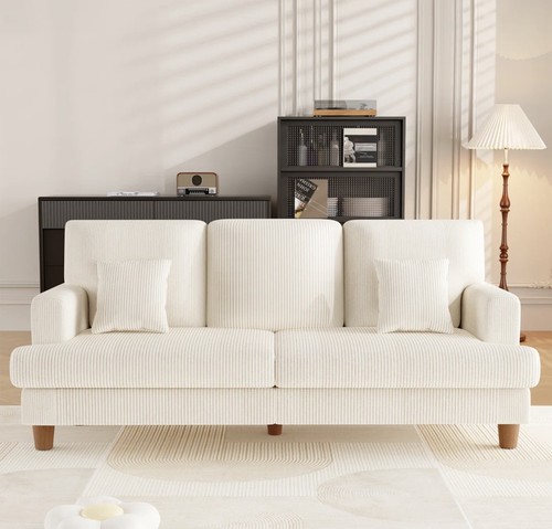 Aspen seater cream corduroy - seater,