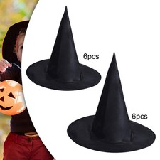 6Pcs Halloween Witch Hat