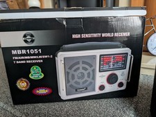 Steepletone  MBR1051 FM/Air/Marine/MW/LW/SW1-2 Multi Band Portable Radio