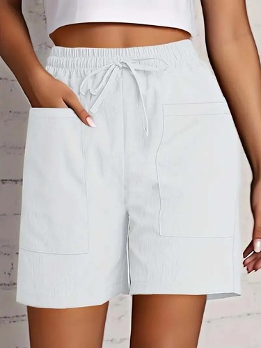 Ladies bermuda shorts - bermuda, solid