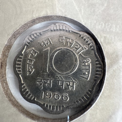 1966 old indian coin - 1966,